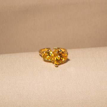 Amour Duo Ring - Yellow
