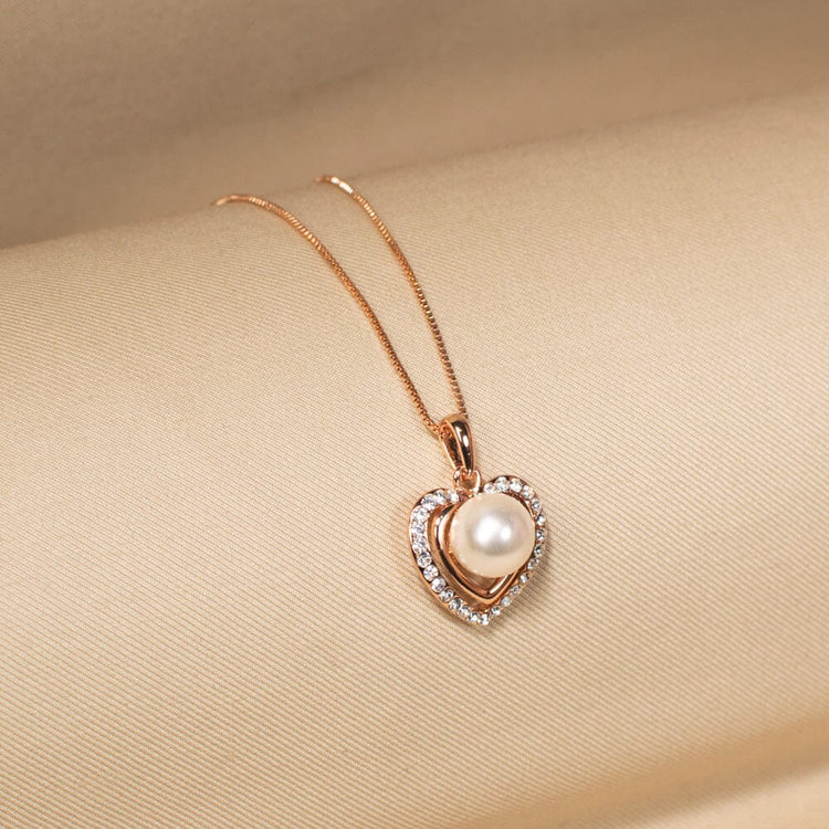 Amour Heart Pendant Set-Minima Collection