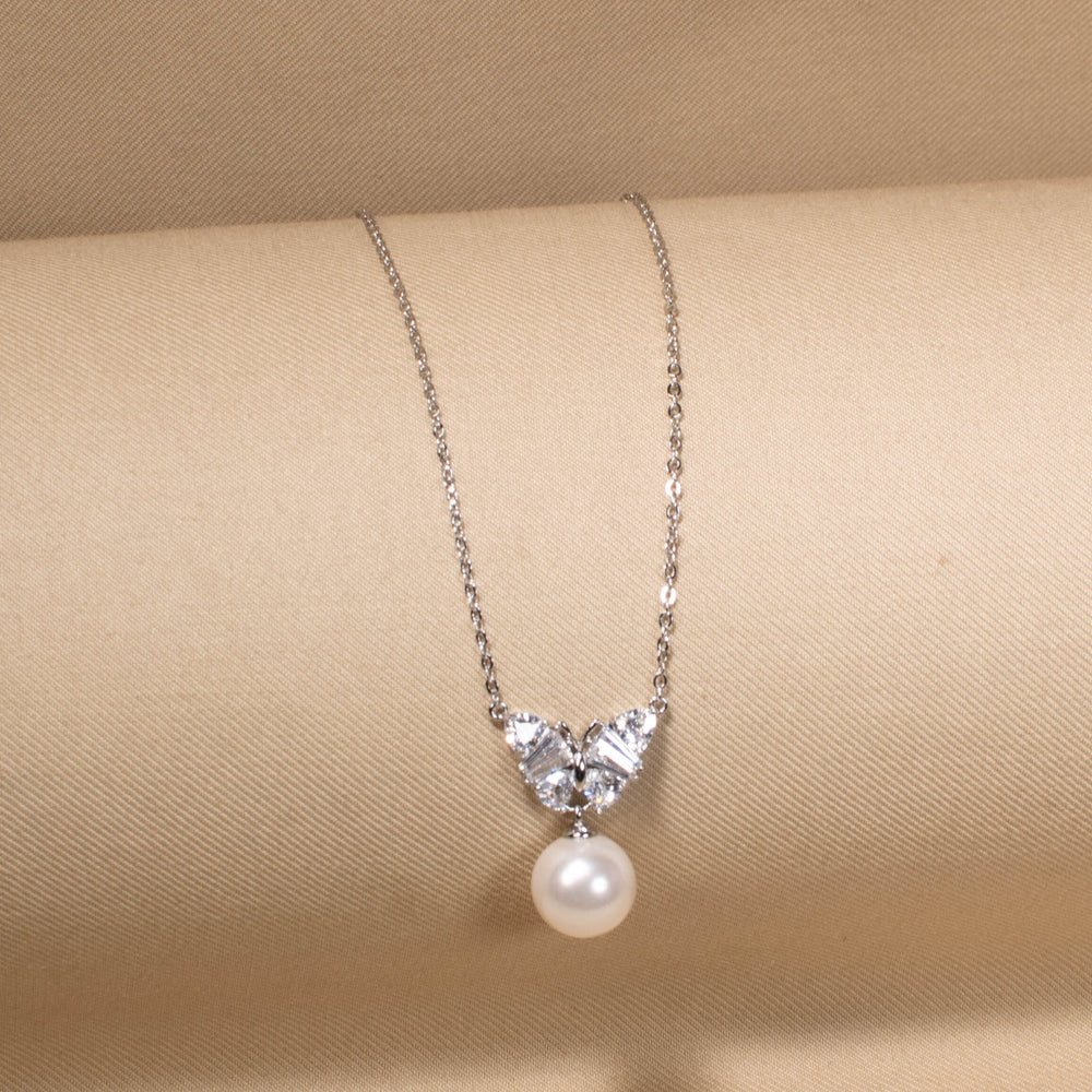 Angel Wing Pearl Drop Set