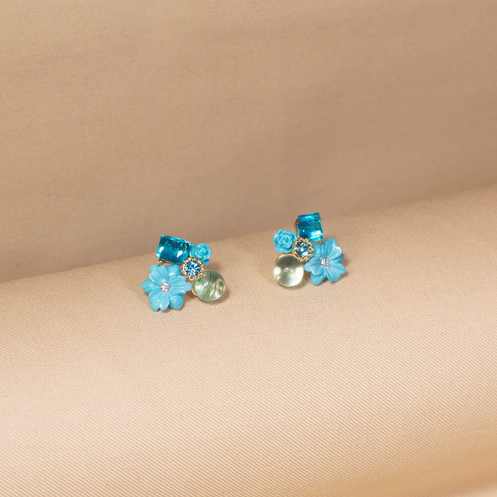 Anya Pendant Set-Blue-Nature Collection