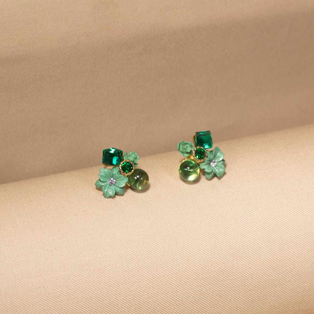 Anya Pendant Set-Green-Nature Collection