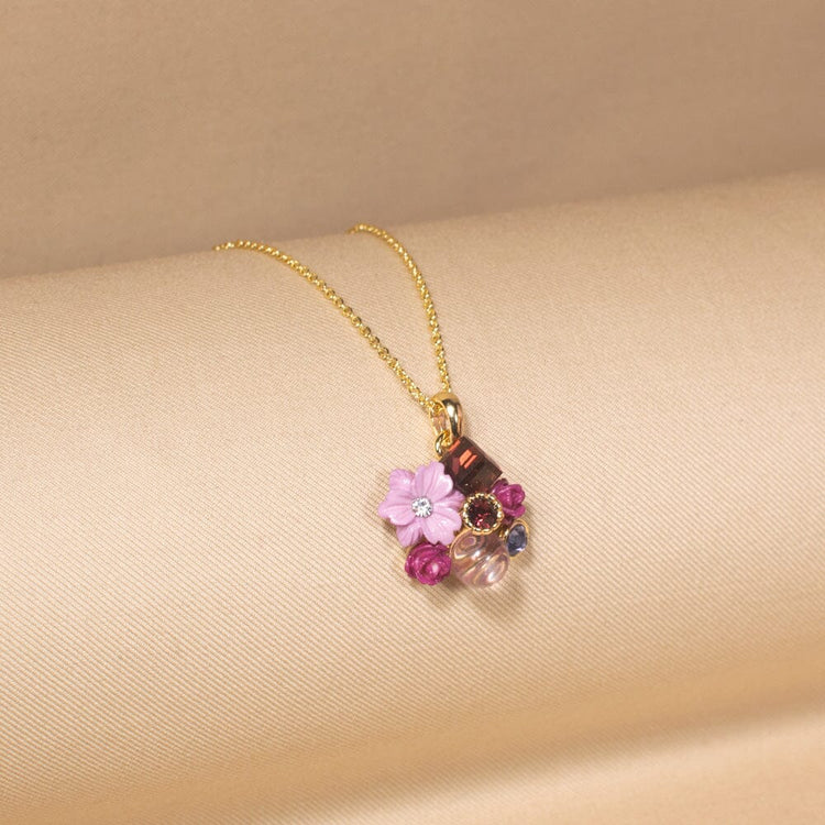 Anya Pendant Set-Purple-Nature Collection