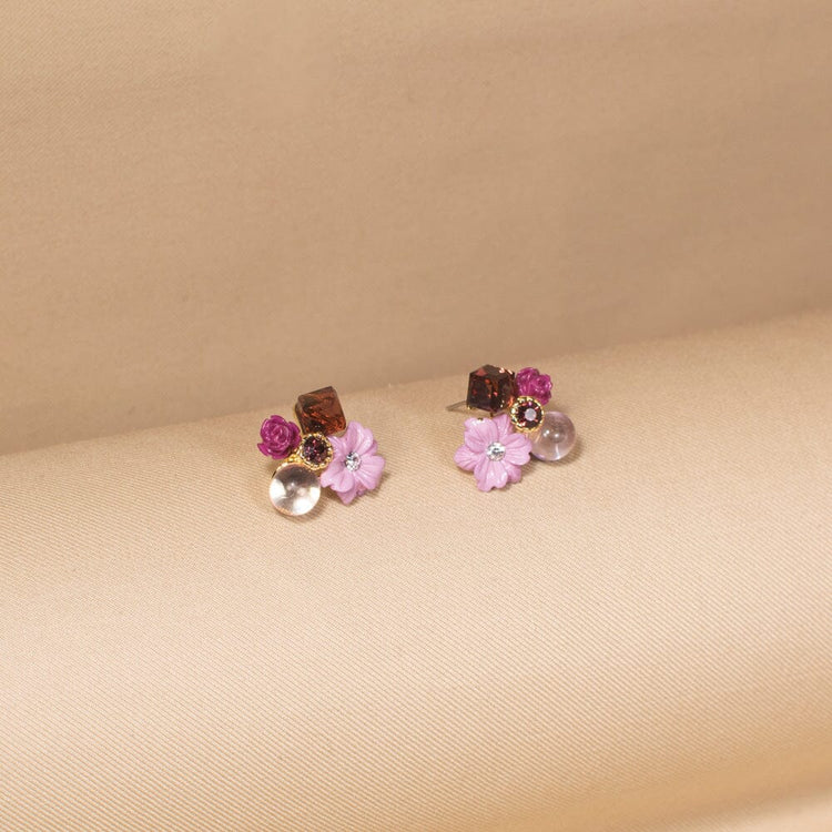 Anya Pendant Set-Purple-Nature Collection