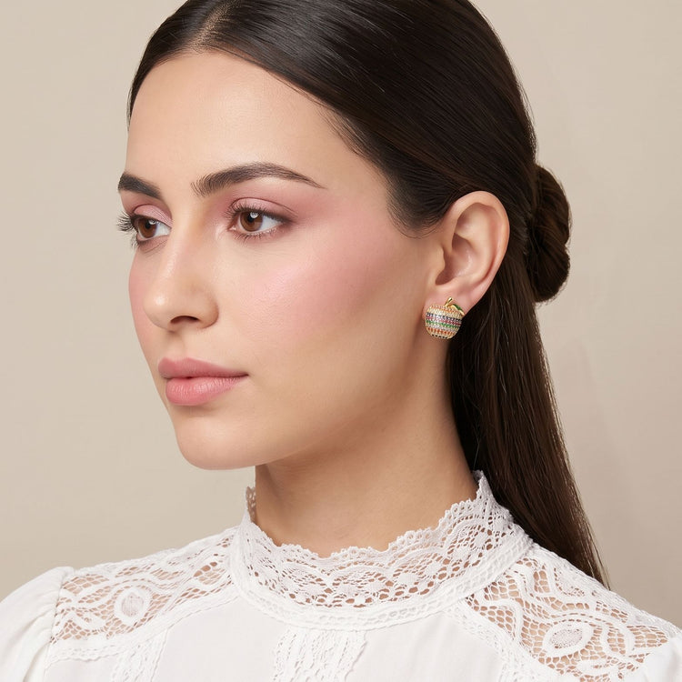 Apple Of My Eye Studs