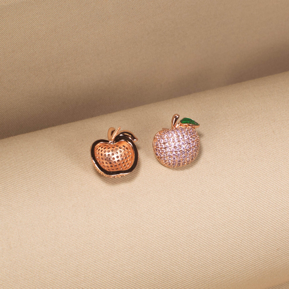 Apple Of My Eye Studs - Pink