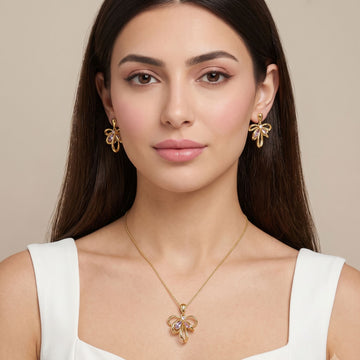 Arabella Bow Sparkle Set