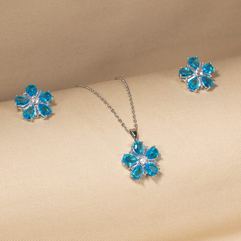 Arctic Flower Pendant Set-Minima Collection