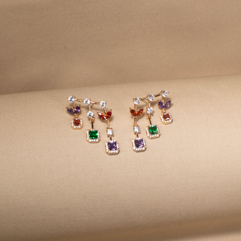 Aria Earrings - Golden
