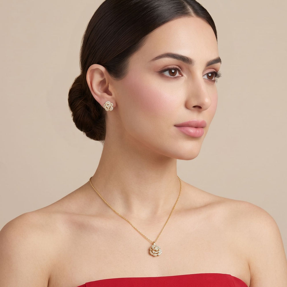 Aurelia Gold Blossom Set