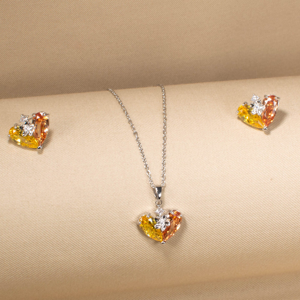 Autumn Glow Twin-Heart Set