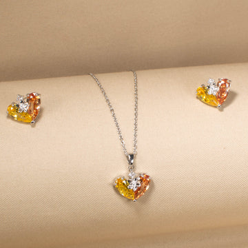 Autumn Glow Twin-Heart Set