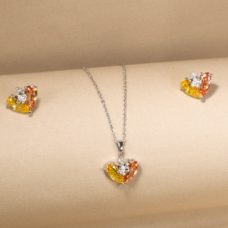 Autumn Glow Twin-Heart Set