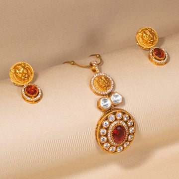 Avanthia Pendant Set - Pratha Collection