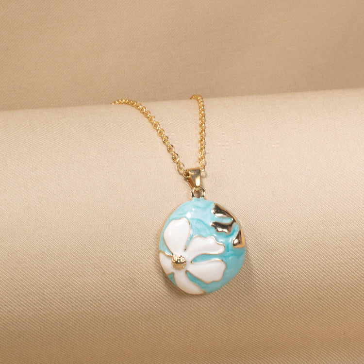 Avela Pendant Set - Blue- Nature Collection