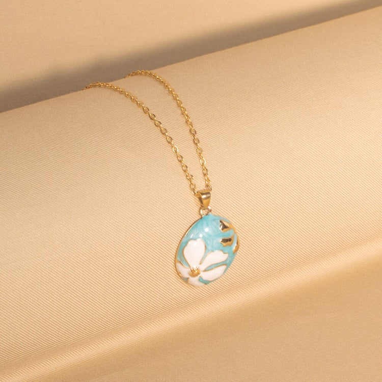 Avela Pendant Set - Blue- Nature Collection