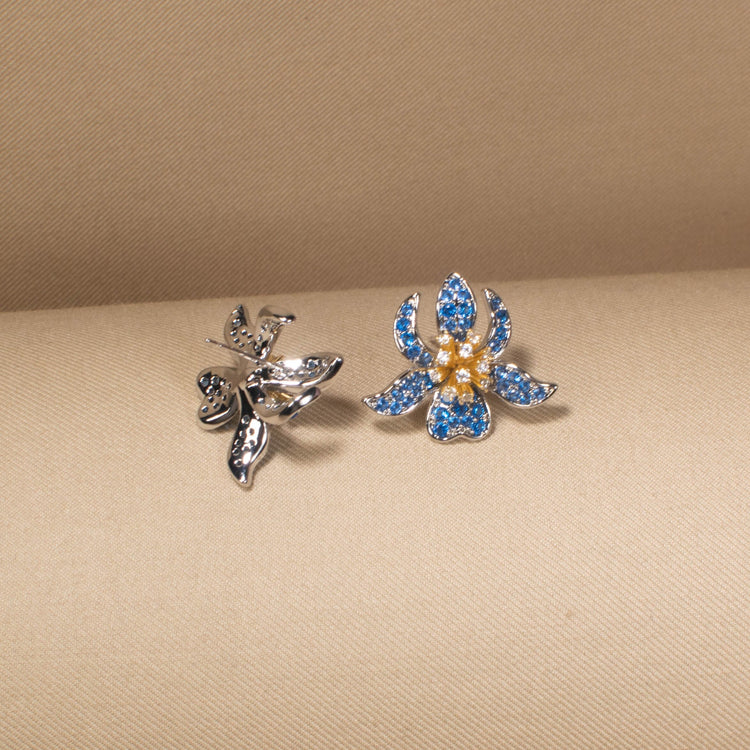 Azure Petal Earrings