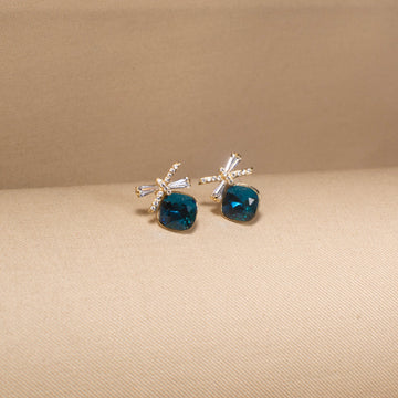 Azure Tie Earring