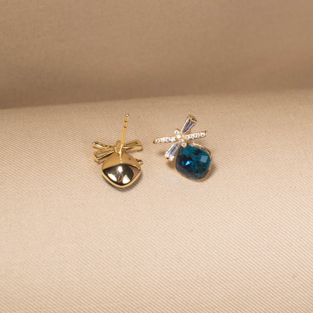Azure Tie Earring