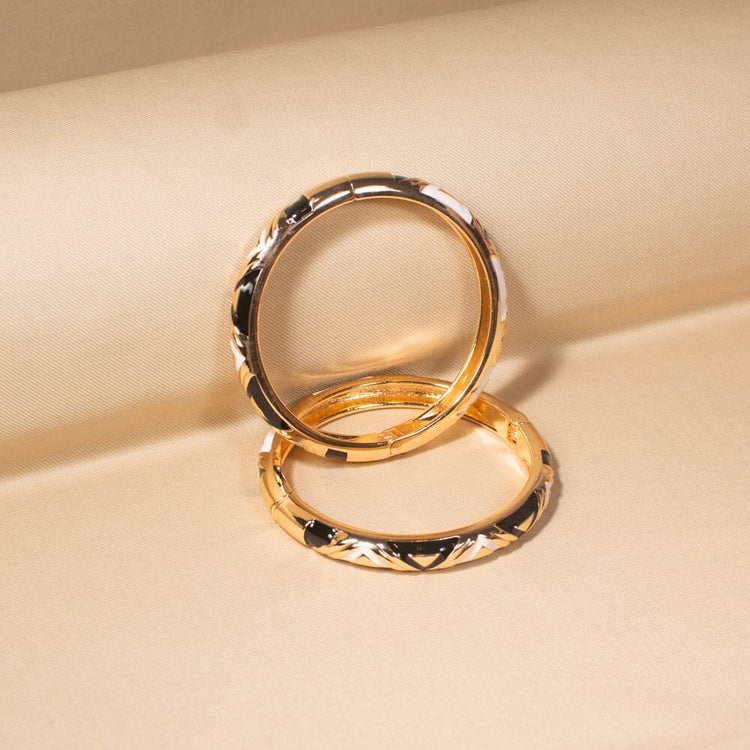 Barbara Openable Bangles-Pack of 2