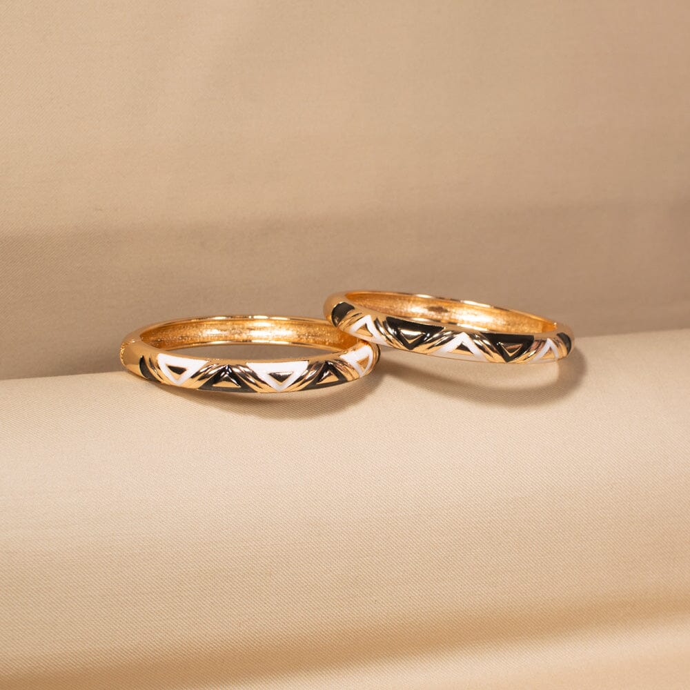 Barbara Openable Bangles-Pack of 2