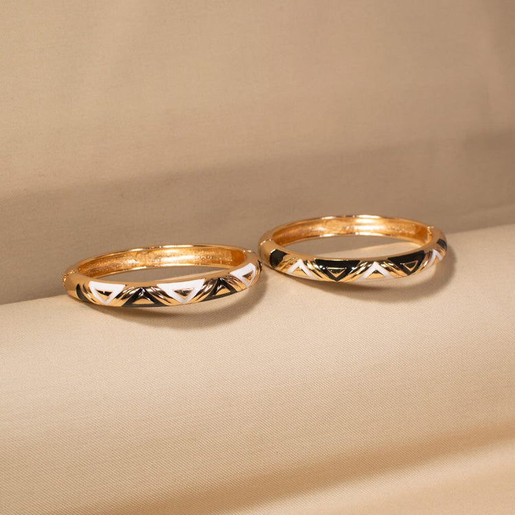 Barbara Openable Bangles-Pack of 2