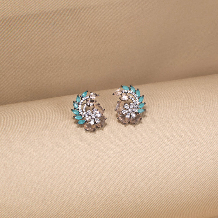 Barbie's Sparkle Curl Studs - Blue