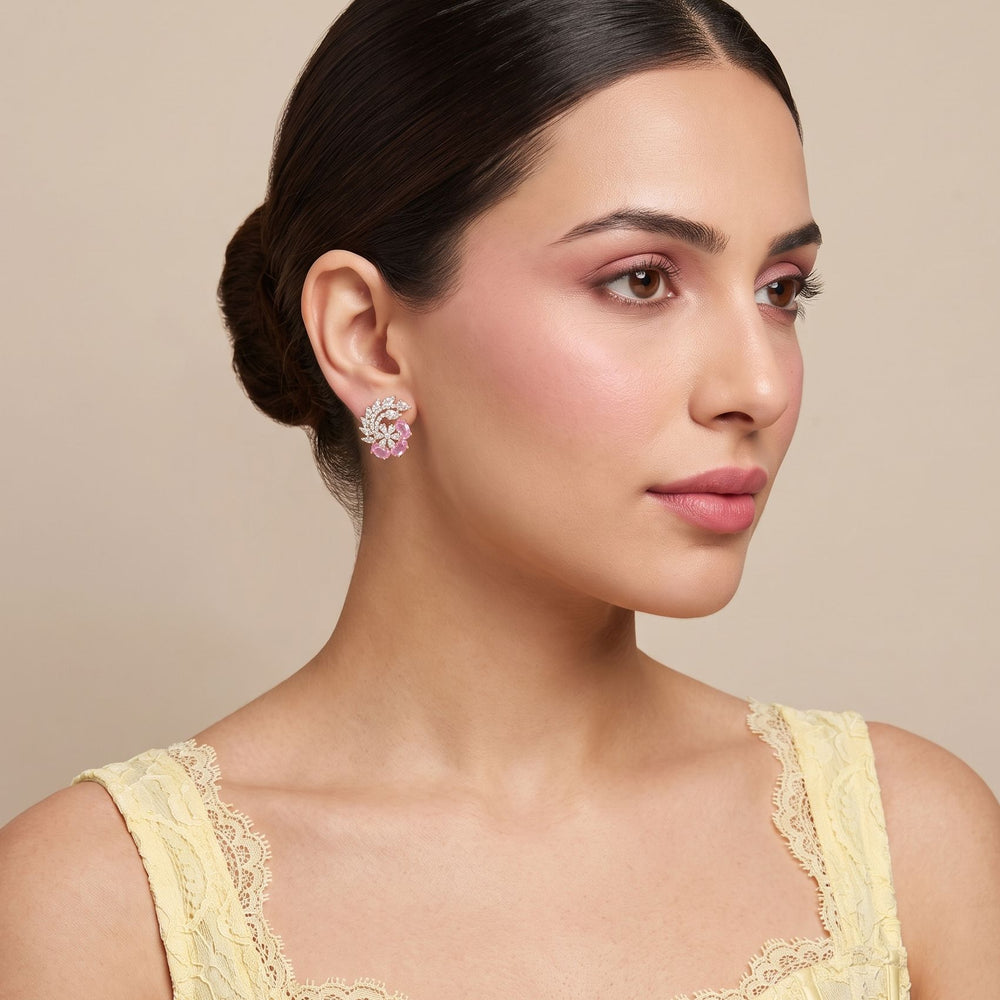 Barbie's Sparkle Curl Studs