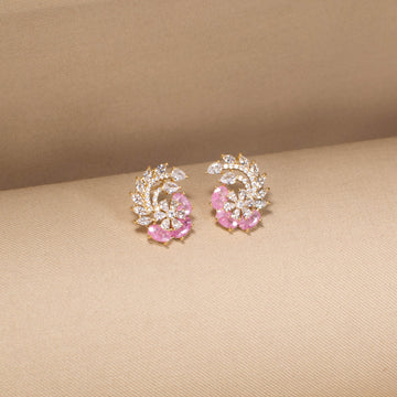 Barbie's Sparkle Curl Studs