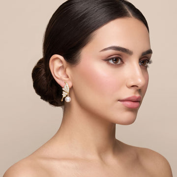 Beatrice Pearl Earrings