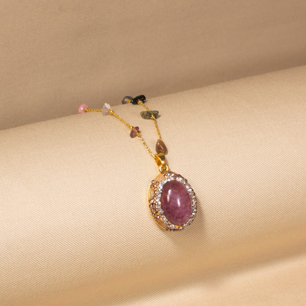 Berry Muse Necklace Set- Pratha Collection