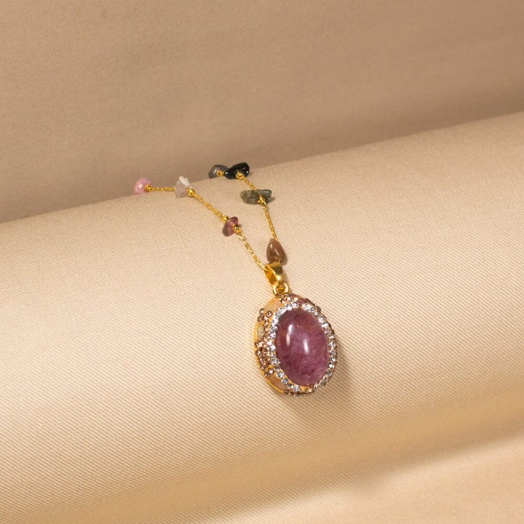 Berry Muse Necklace Set- Pratha Collection