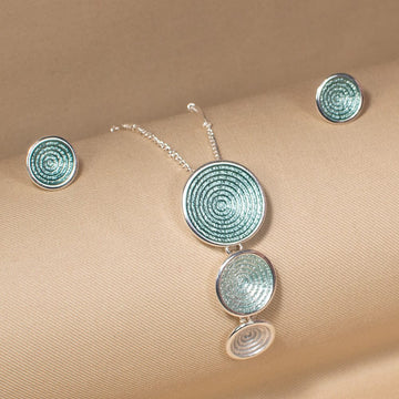 Bianca Pendant Set - Edgy Collection