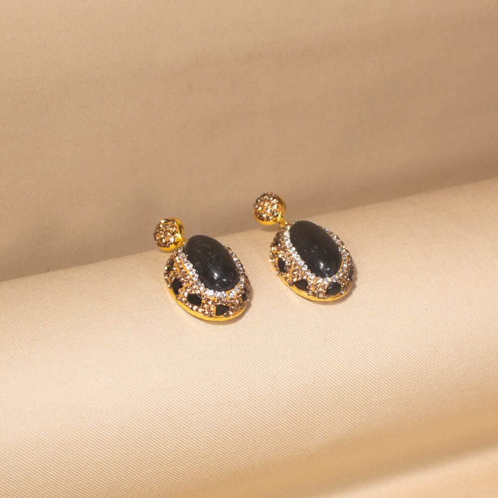 Black Muse Necklace Set- Pratha Collection