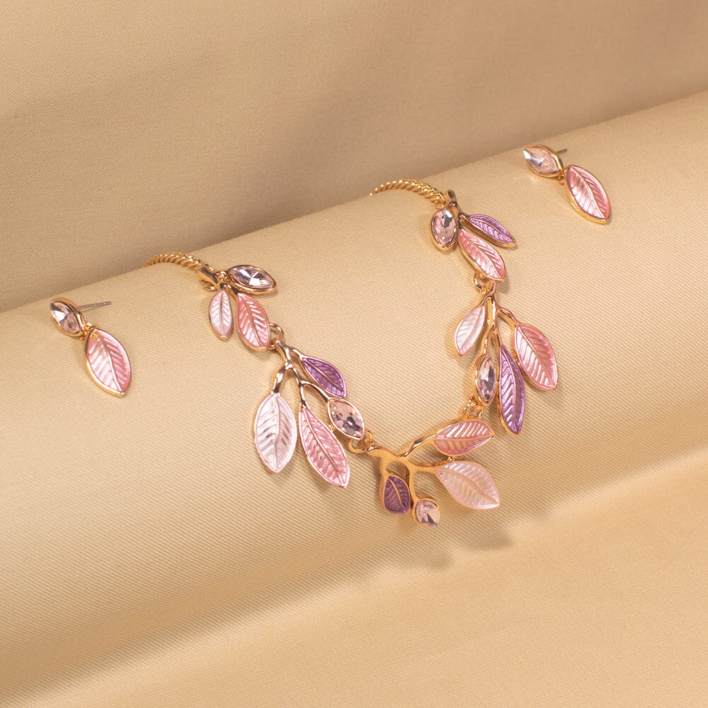 Bloomway Necklace Set - Pink - Nature Collection