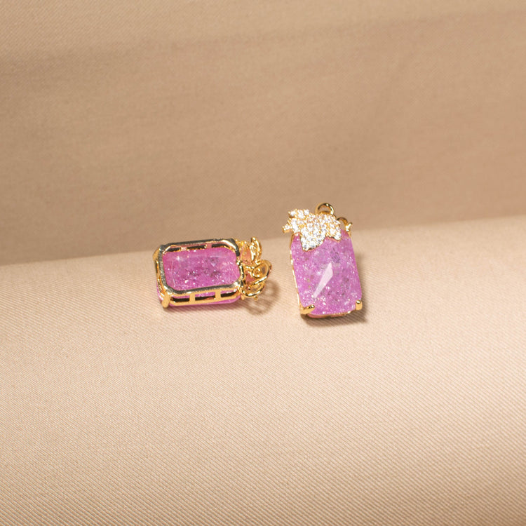 Blush Bar Studs