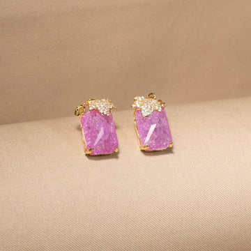Blush Bar Studs
