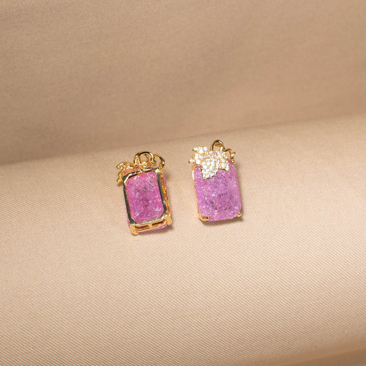 Blush Bar Studs