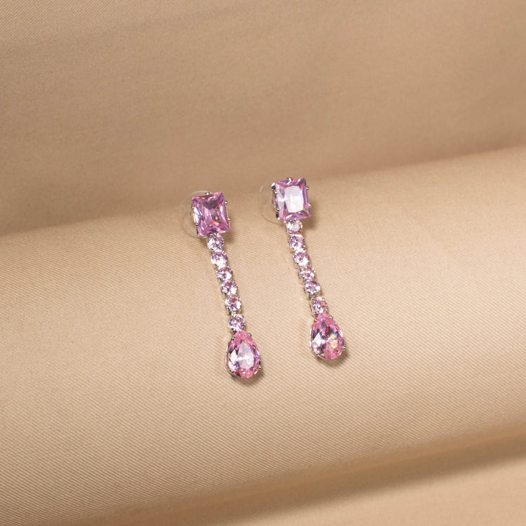 Blush Cascade Necklace Set
