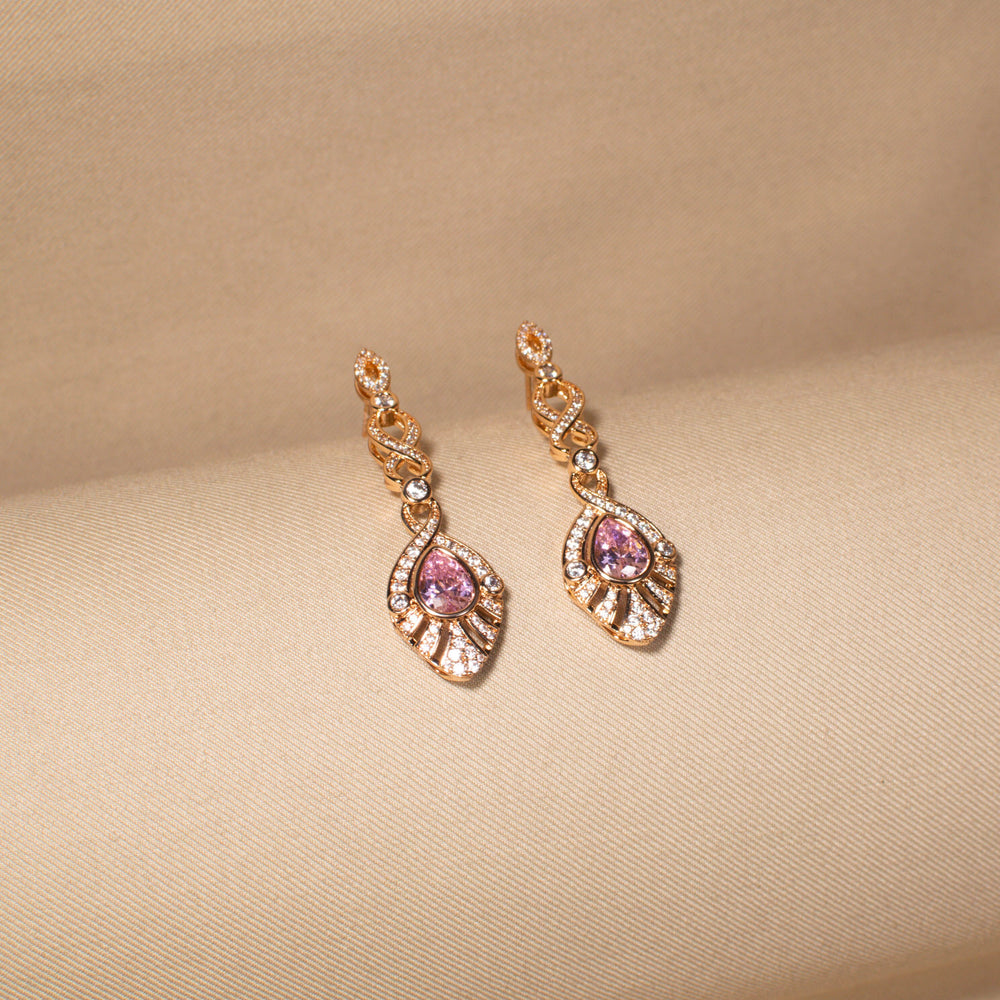 Blush Elegance Danglers