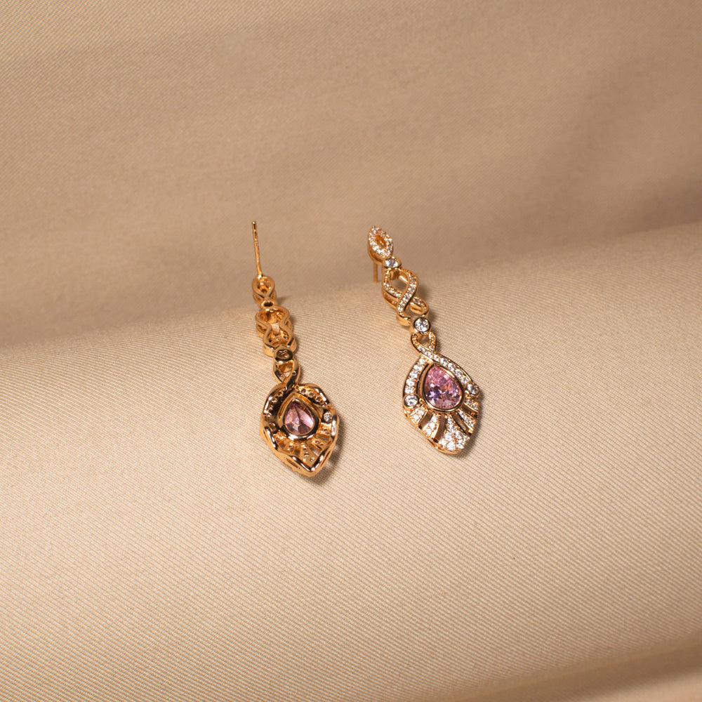 Blush Elegance Danglers