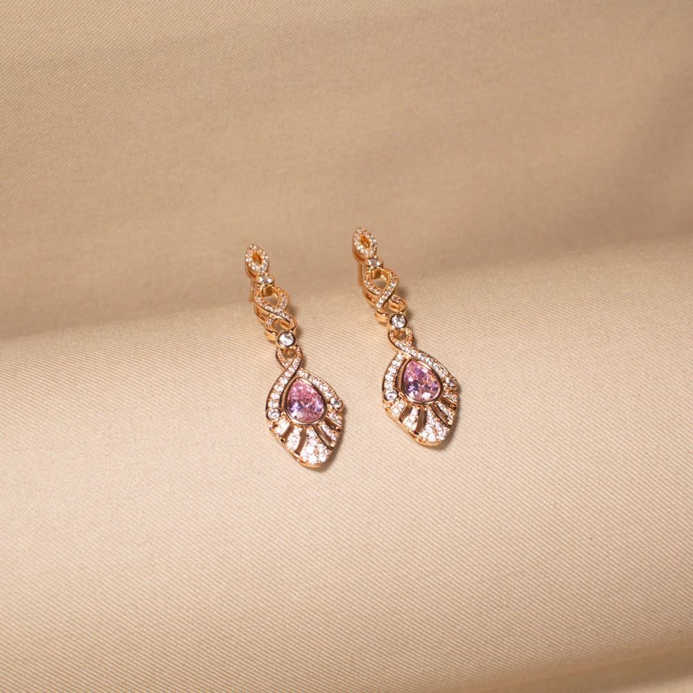 Blush Elegance Danglers