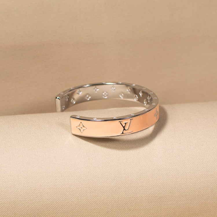 Blush Enamel Cuff