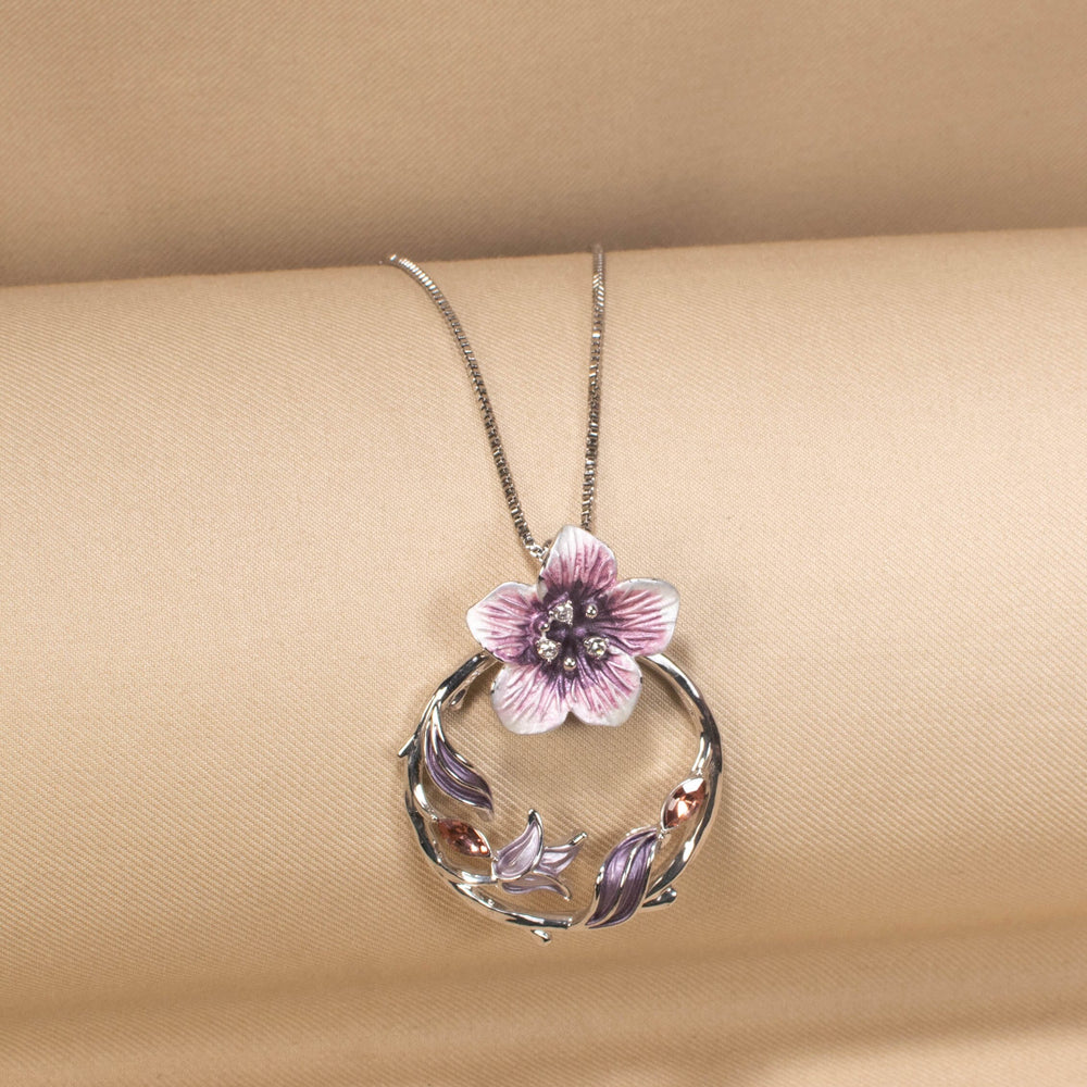 Blush Orchid Flora Pendant Set