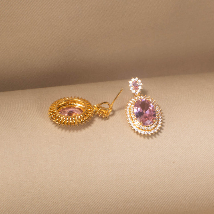 Blush Oval Royale Drops
