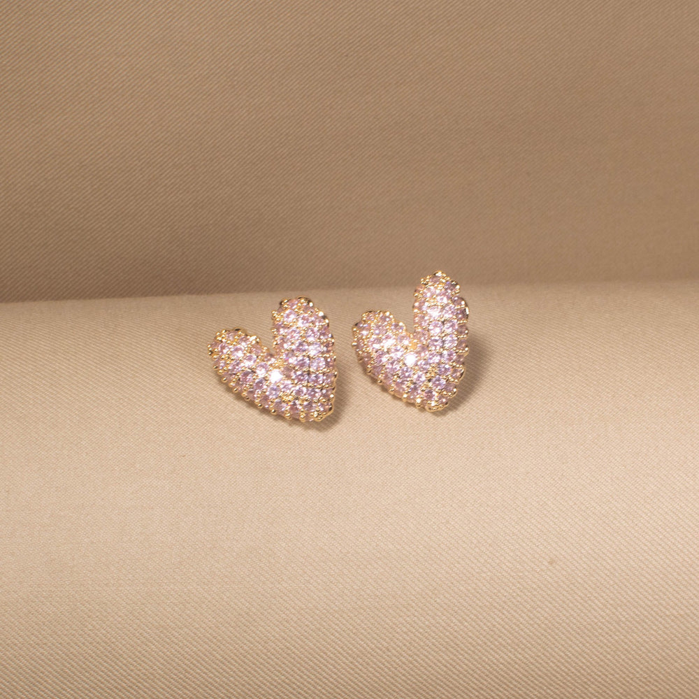 Blush Sweetheart Studs