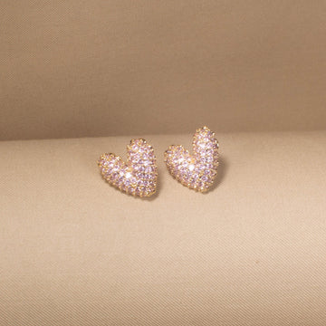 Blush Sweetheart Studs