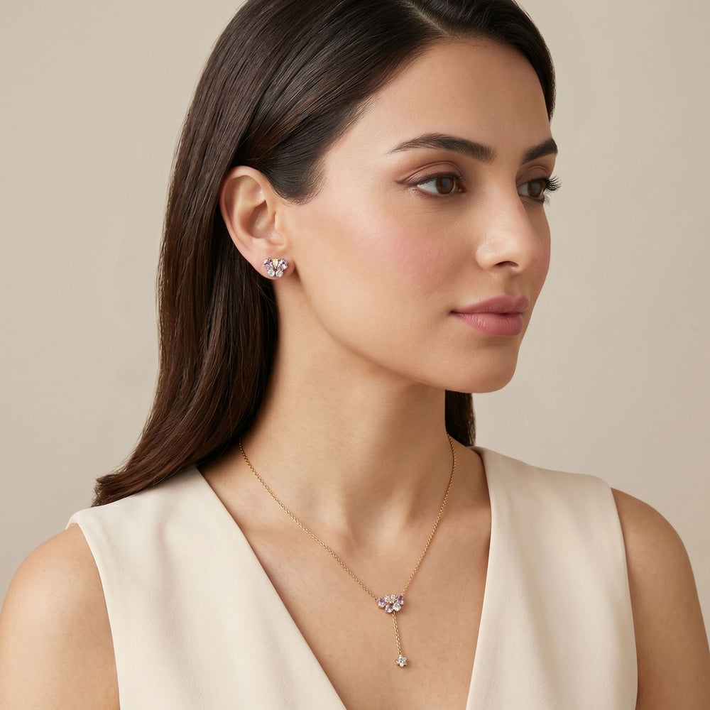 Butterfly Ball Pendant Set