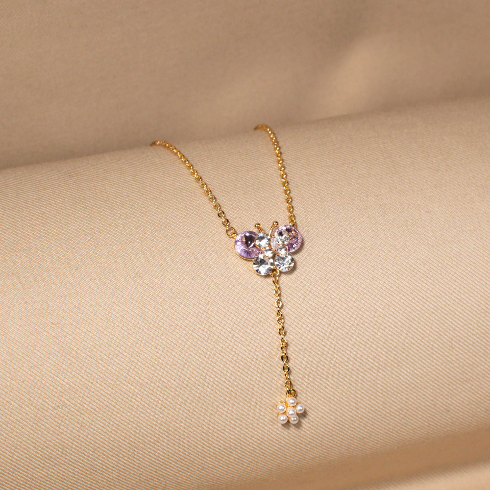 Butterfly Ball Pendant Set