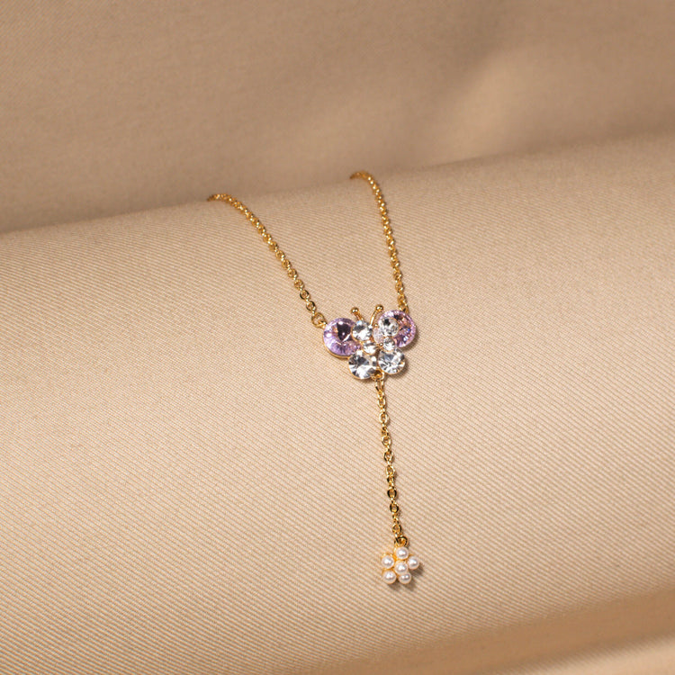 Butterfly Ball Pendant Set