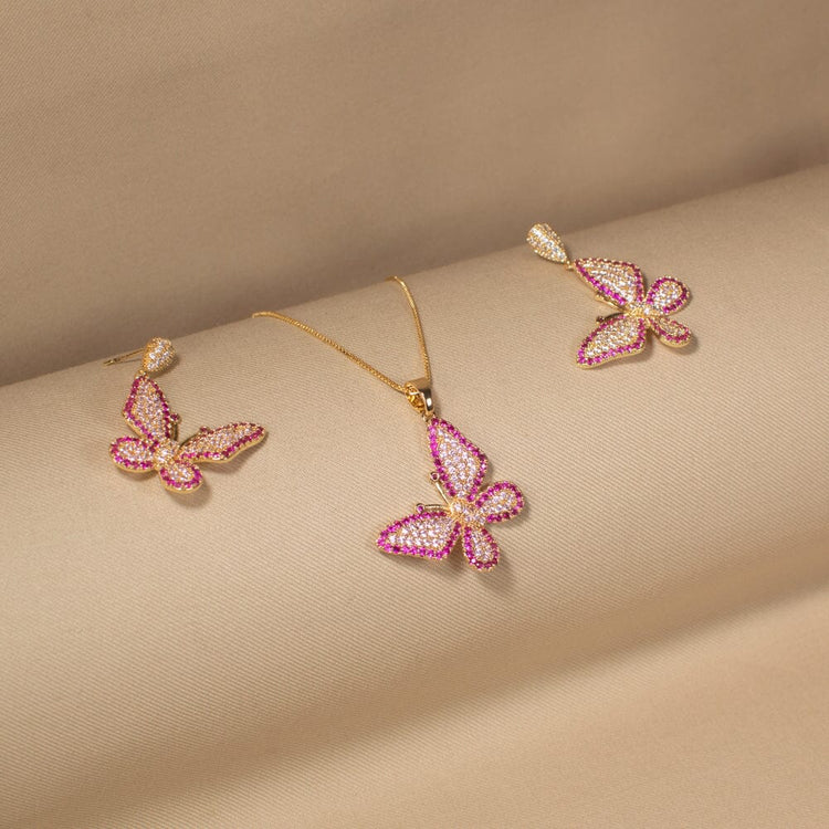 Butterfly Bliss Pendant Set